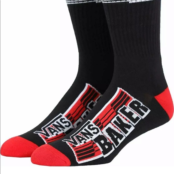 Vans Baker Socks Skateboarding Mens crew - Picture 3 of 3